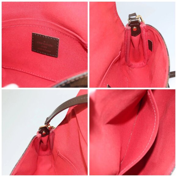 LOUIS VUITTON Damier Ebene Favorit PM Shoulder Bag 2way - Picture 15 of 16